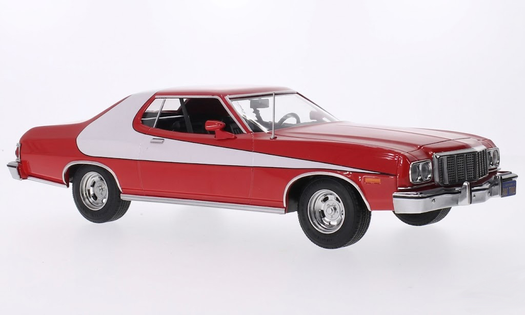 Macheta auto Ford Gran Torino 1975 1:18 MCG