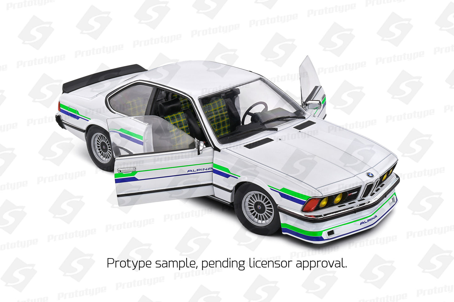 Macheta auto BMW ALPINA B7 Turbo (E24) 1984 1:18 Solido