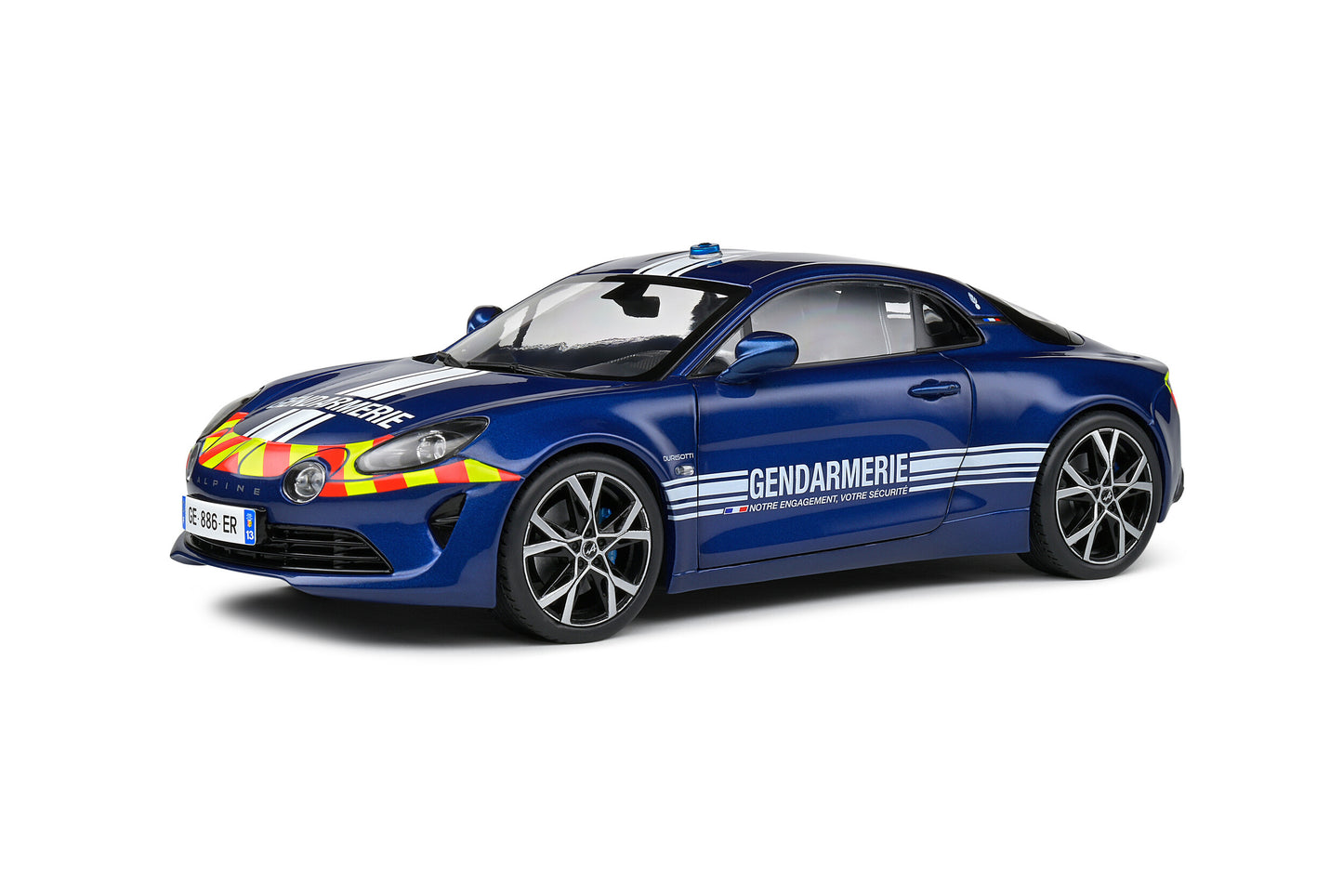 Macheta auto Alpine A110 Gendarmerie 2023 1:18 Solido