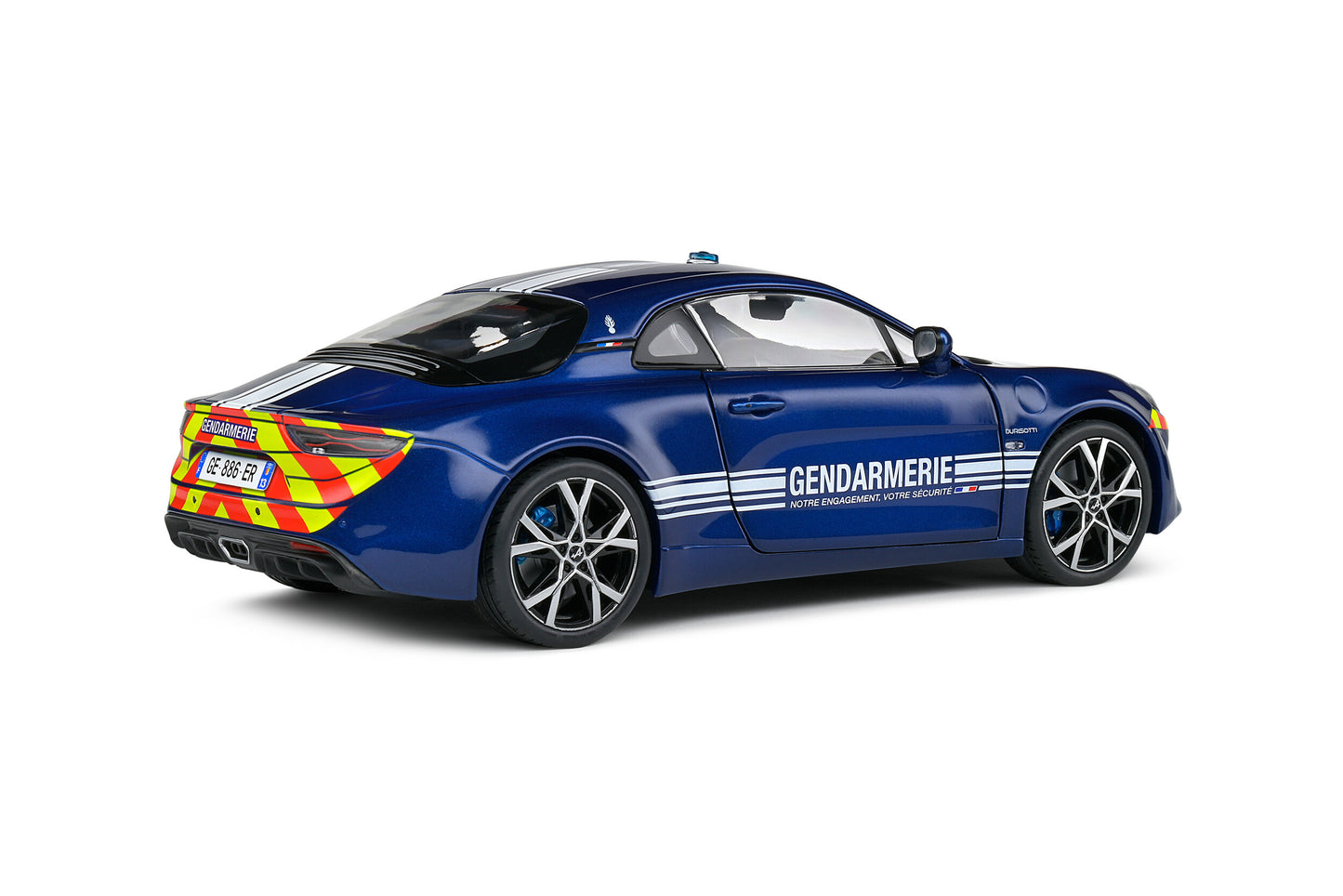 Macheta auto Alpine A110 Gendarmerie 2023 1:18 Solido