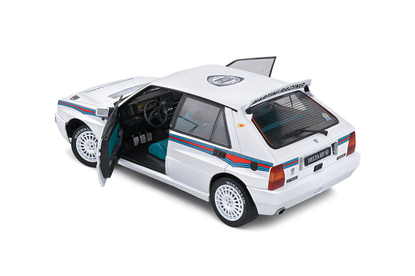 Macheta auto Lancia Delta HF Integrale Evo 1 Martini 6 (1992) 1:18 Solido