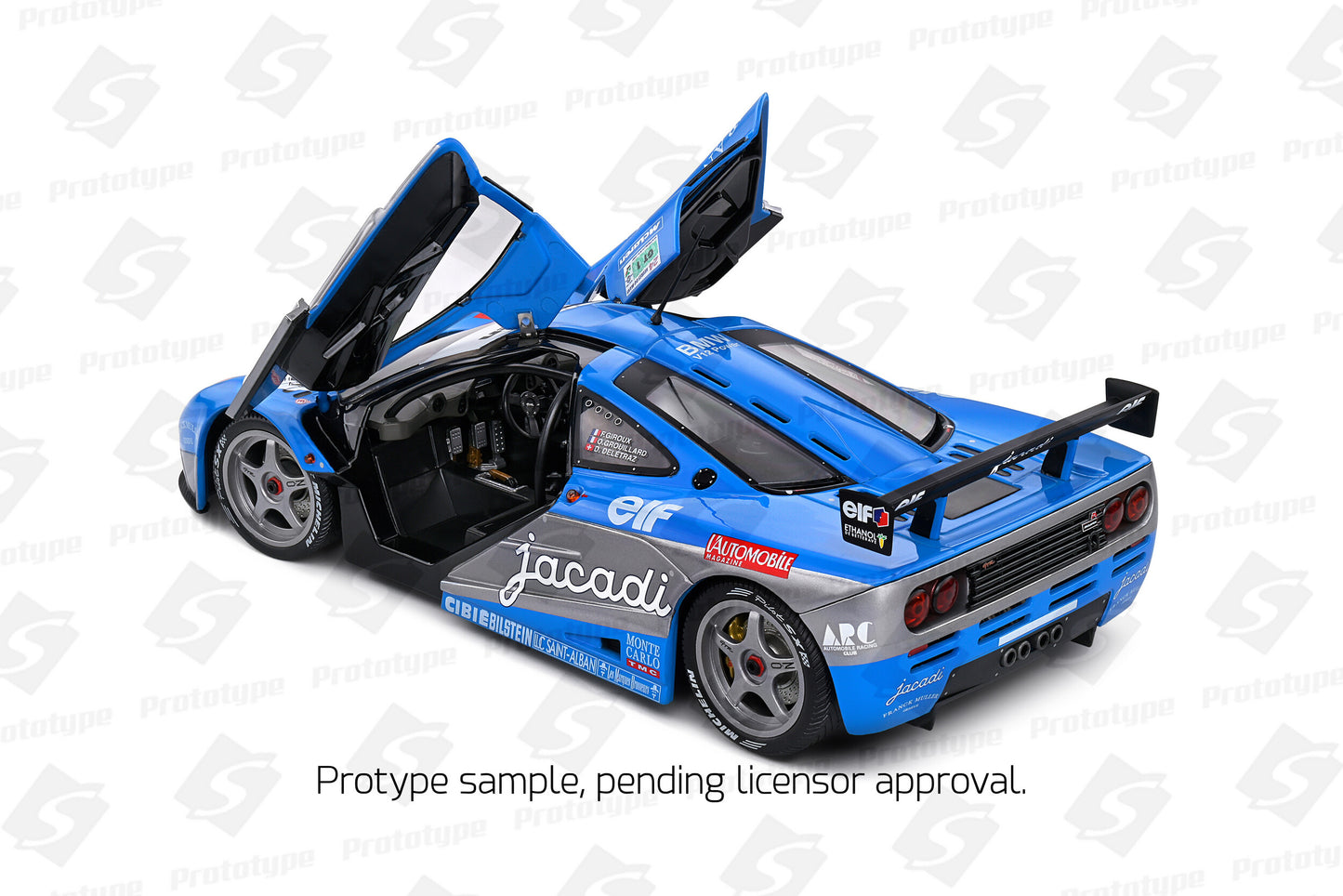 Model car McLaren F1 GTR Short Tail 24H Le Mans 1995 #50 Giroux/Grouillard/Deletraz 1:18 Solido