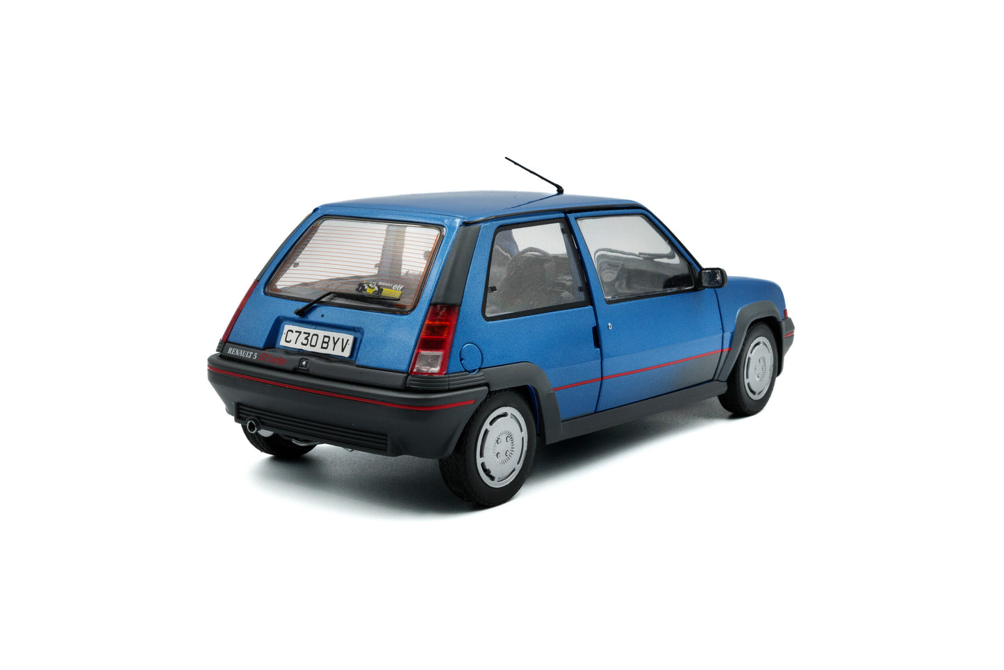 Macheta auto Renault 5 GT TURBO MK1 – Bleu Alpine – 1985 1:18 Solido