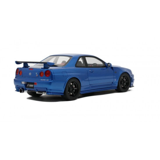 Macheta auto Nissan Nismo R34 GT-R Z-Tune Bayside, Blue, 2005 1:12 Otto Models