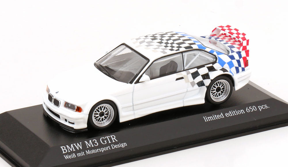 Macheta auto BMW M3 GTR E36 1993 1:43 Minichamps