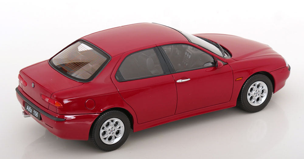 Alfa Romeo 156 macheta metal Triple 9, scara 1:18 rosie