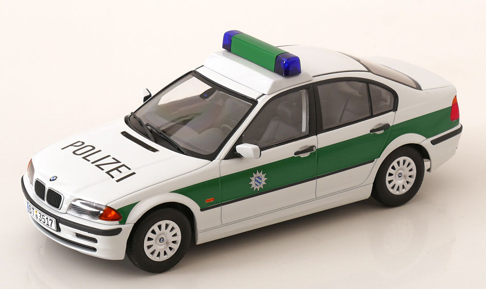 Macheta auto BMW Seria 3 E46 Polizei 1999 1:18 KK-Scale
