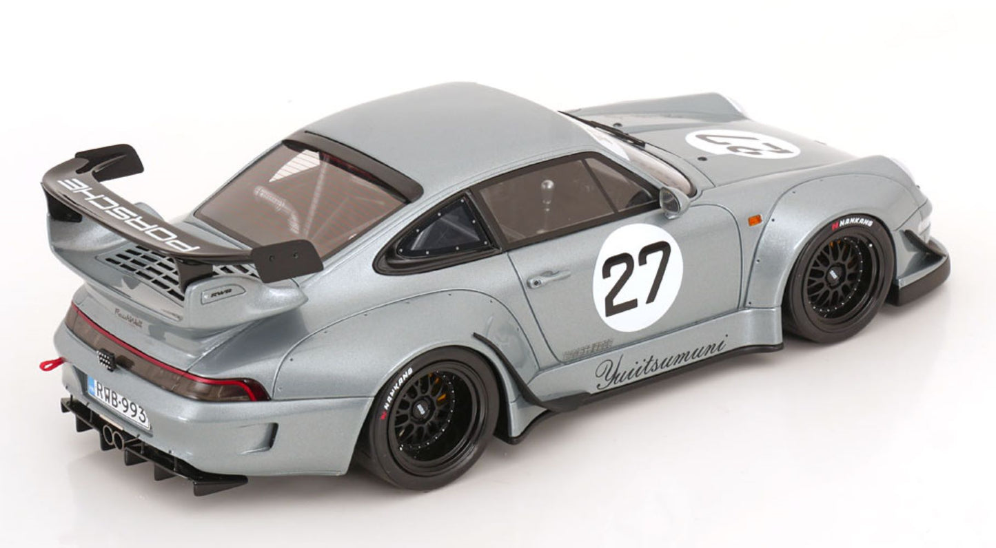 Model car Porsche 911 (993) RWB YUIITSUMUNI 2024 1:18 GT Spirit