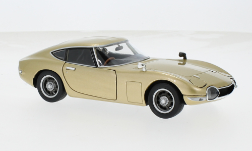 Macheta Toyota 2000 GT 1967 WhiteBox 1:24, metal, usi deschizabile