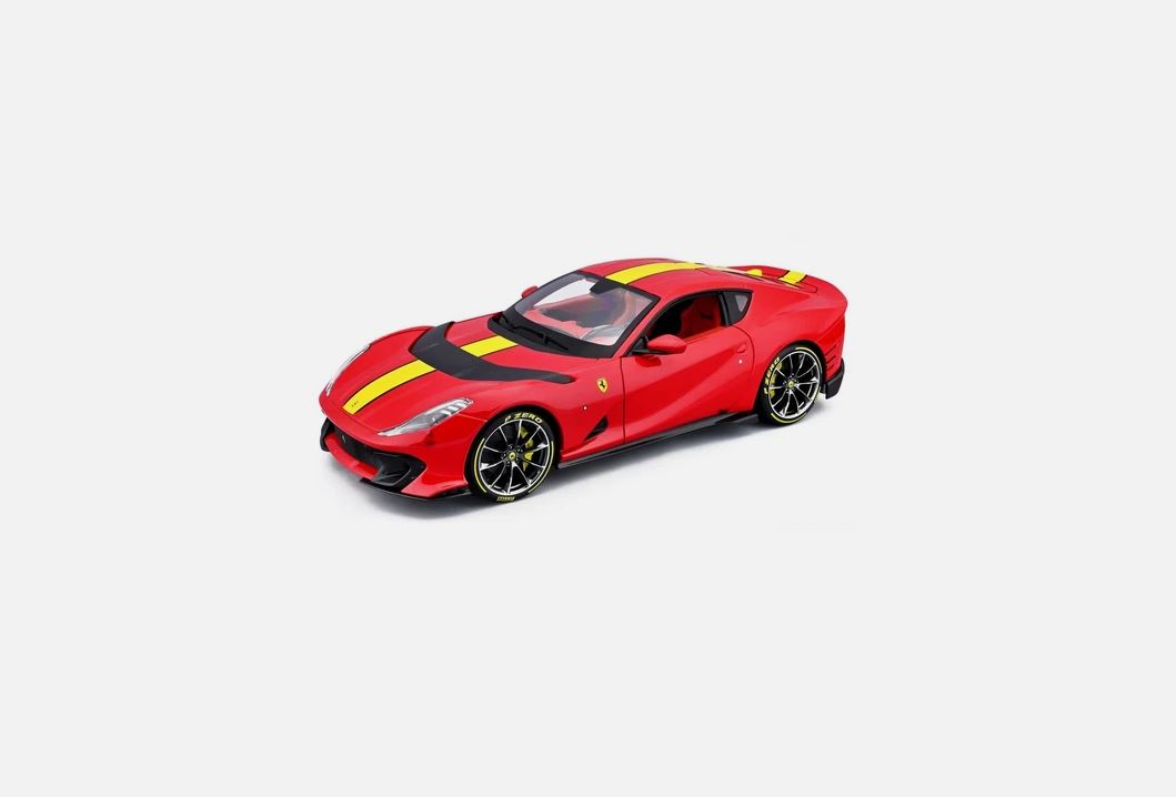 Macheta auto Ferrari 812 Competition 2021 1:18 Bburago Signature