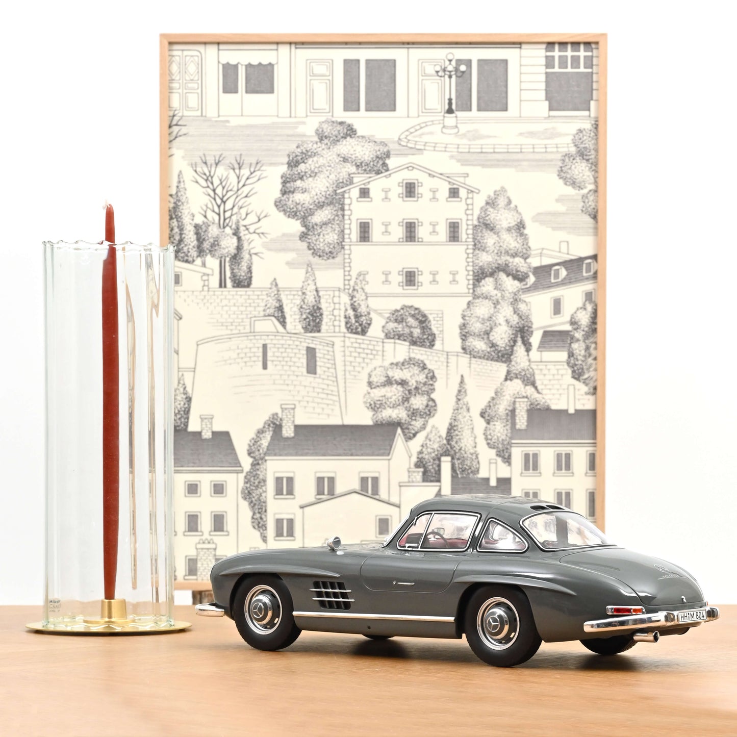 * Precomanda Macheta auto Mercedes-Benz 300 SL 1954 Graphite Grey 1:12 Norev
