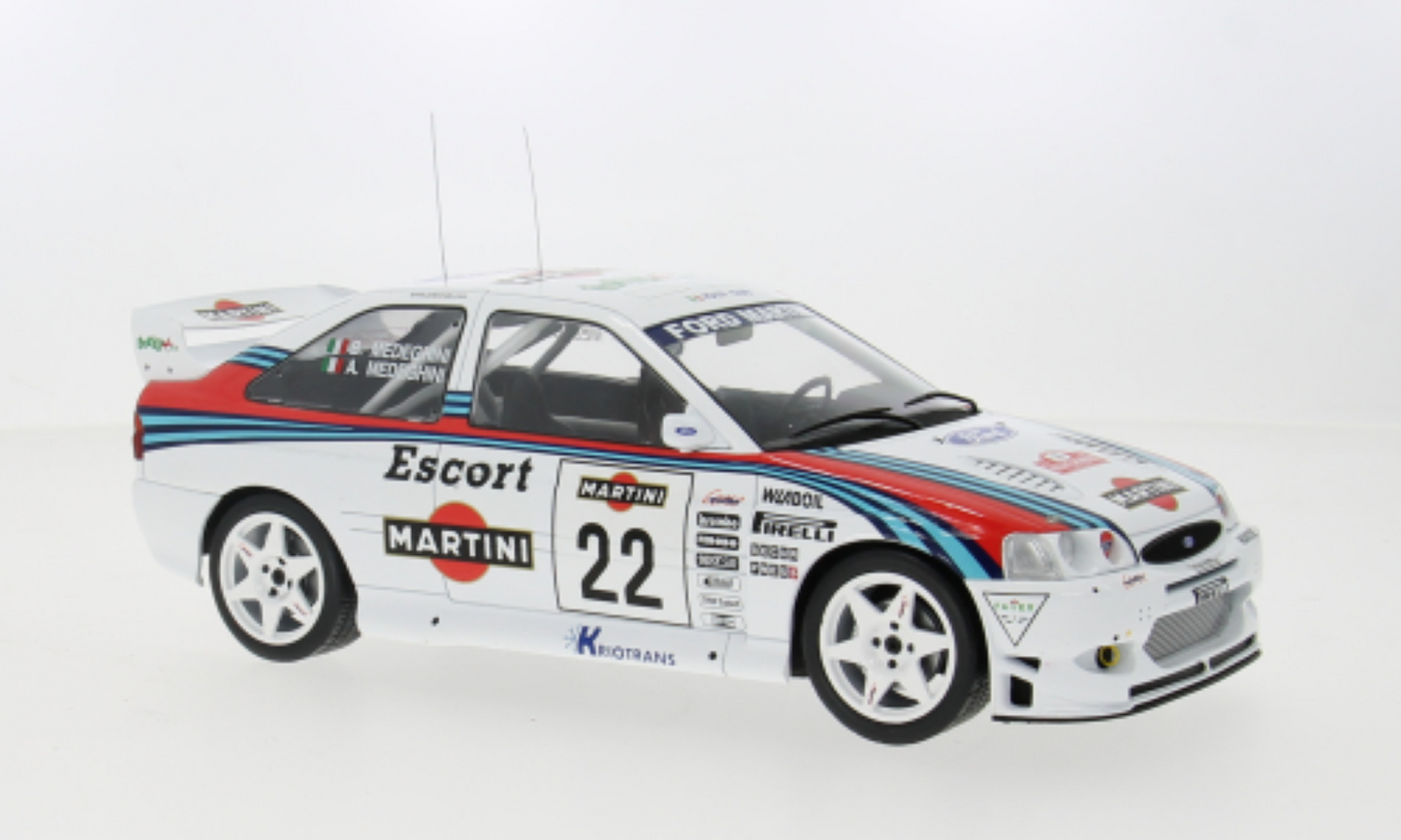 Model car Ford Escort WRC, Rallye Sanremo, 1998, #22 1:18 IXO