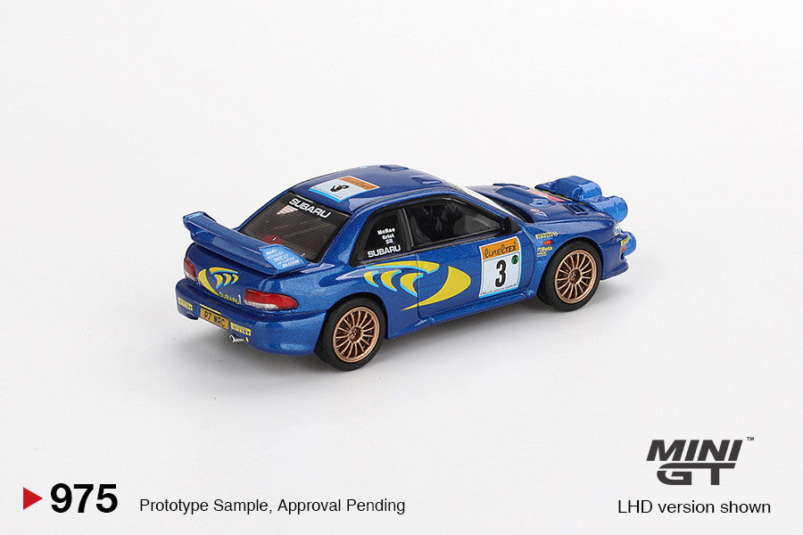Macheta auto Subaru Impreza WRC98 #3 3rd Place Rally Monte-Carlo 1998 (LHD) 1:64 MIniGT