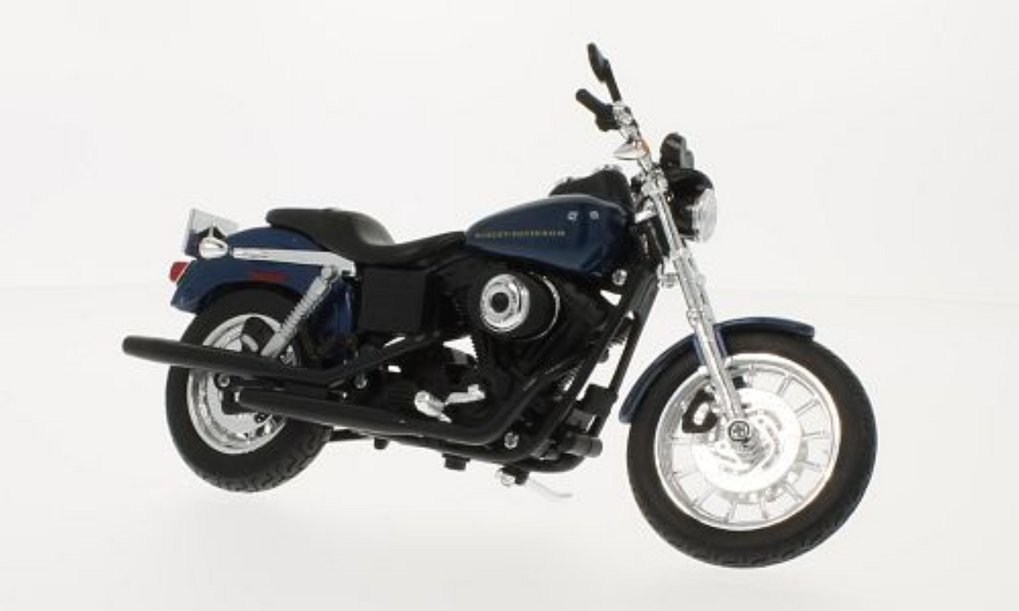 Macheta moto Harley Davidson Dyna Super Glide Sport 2003 1:12 Maisto