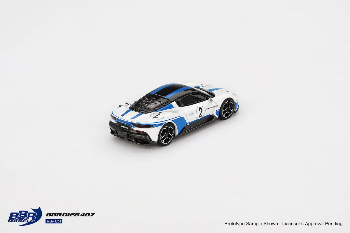 Macheta auto Maserati MC20 #2 Maserati Performance Experience, 2024 - Limited Edition 1:64 BBR