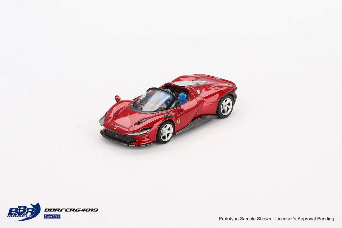 Macheta auto Ferrari Daytona SP3 Rosso Imola, 2024 - Limited Edition 1:64 BBR