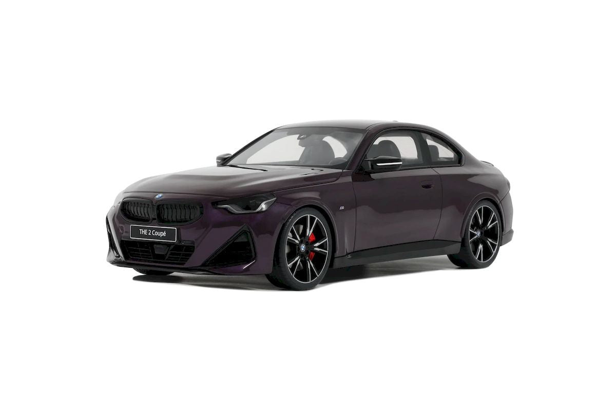 Macheta auto BMW M240i Thundernight Metallic, 2023 1:18 GT Spirit