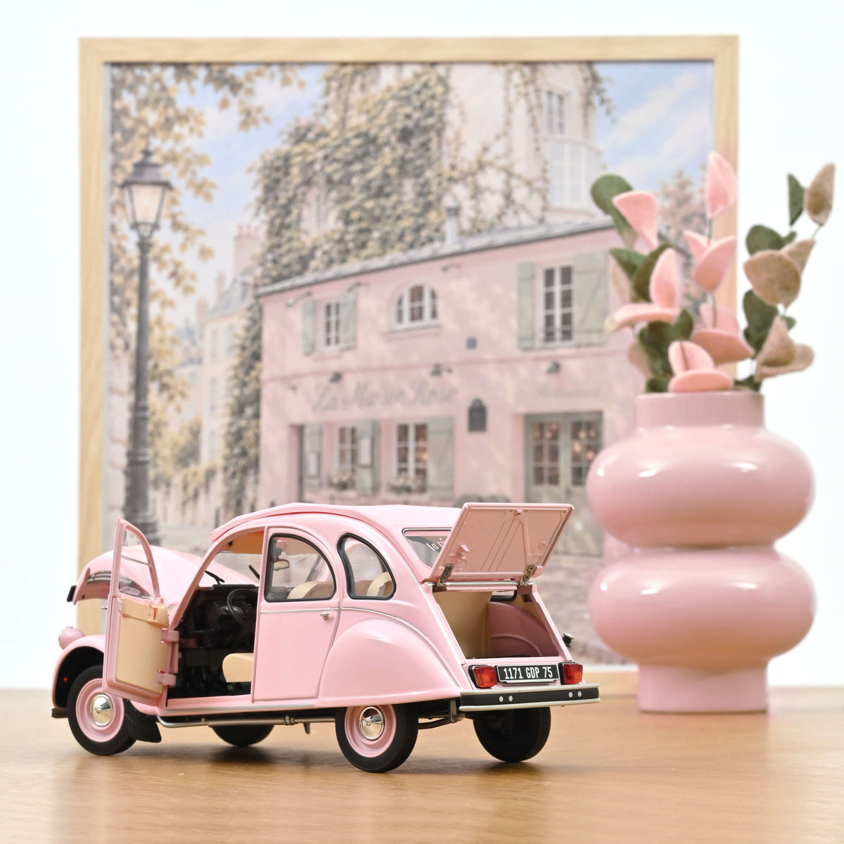 Macheta auto Citroen 2CV 1986 Paris mon amour 1:18 Norev