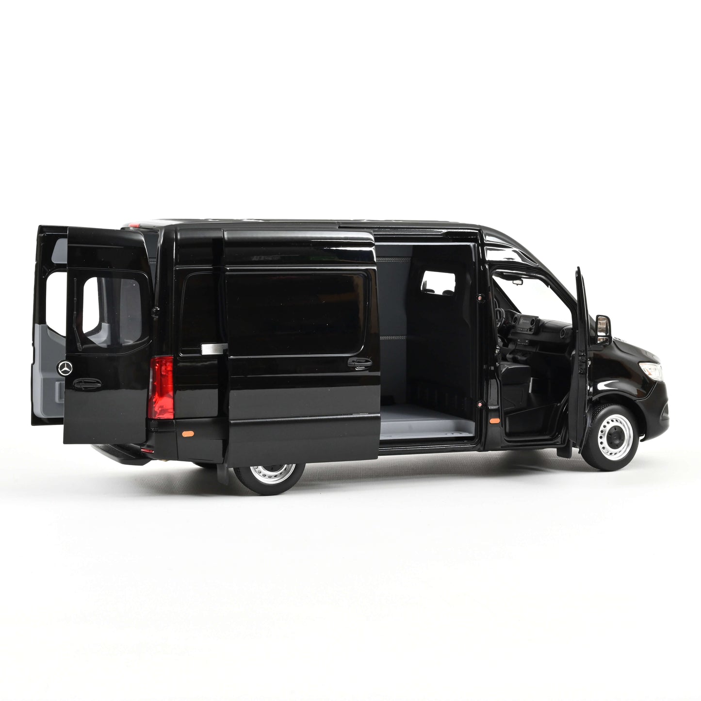 *Pre-order Mercedes-Benz Sprinter, Black, 2018 1:18 Norev model car