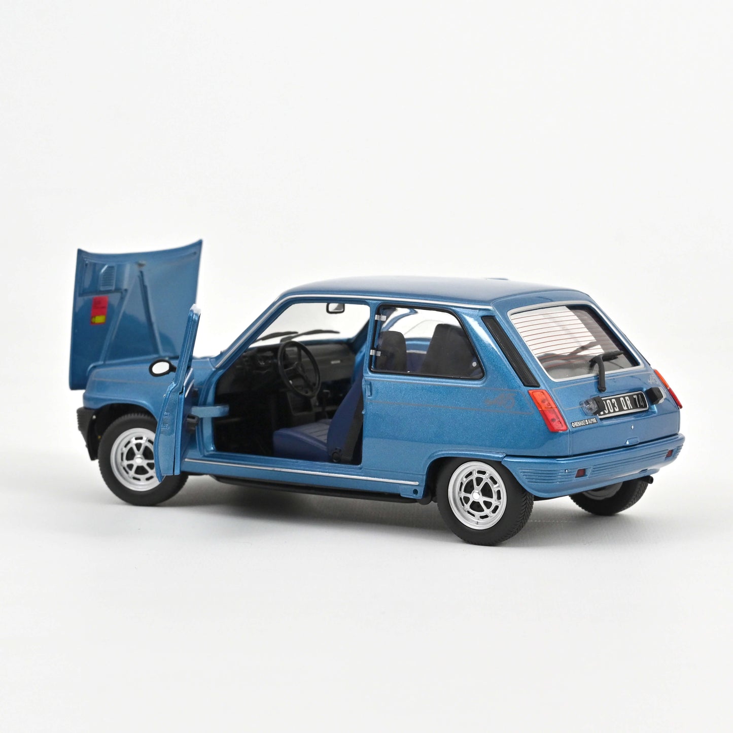 Macheta auto Renault 5 Alpine 1977 Alpine Blue 1:18 Norev