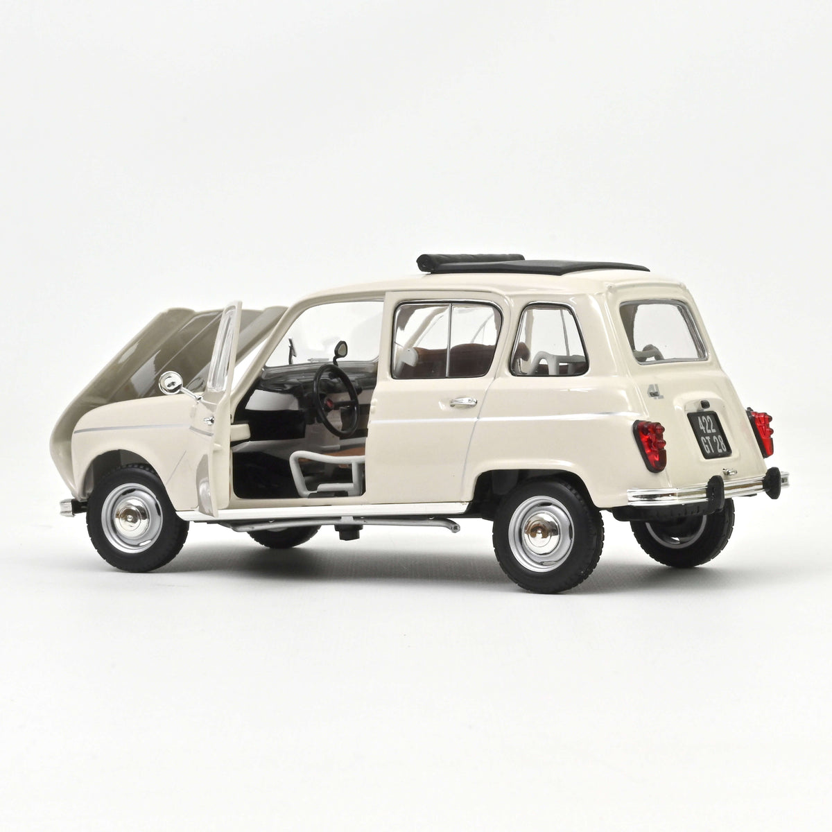 Macheta auto Renault 4 L 1965 Rejane Beige 1:18 Norev