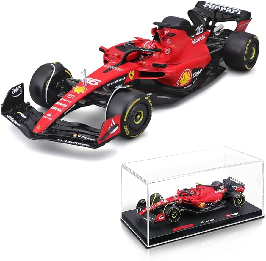 Macheta auto Ferrari SF-23 #16 formula 1 C.Leclerc 2023 1:24 Bburago Signature