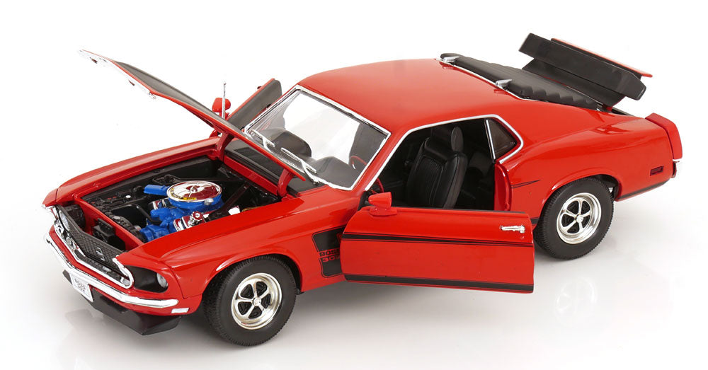 Macheta auto Ford Mustang Boss 302 (1969) 1:18 Welly