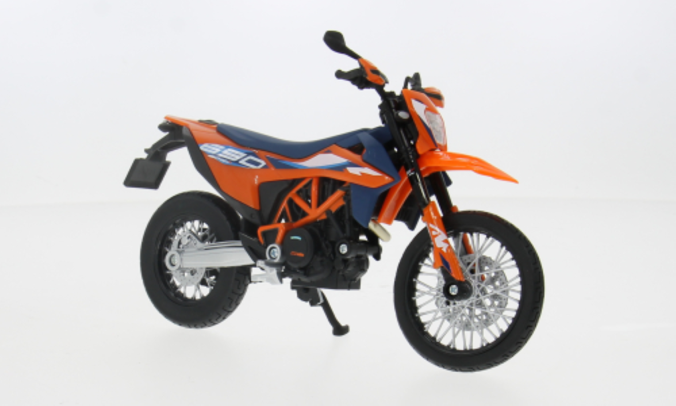 Macheta moto KTM 690 SMC R 1:12 Maisto