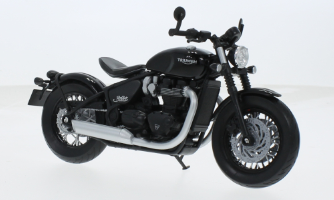 Macheta moto Triumph Bonneville Bobber 1:12 Welly