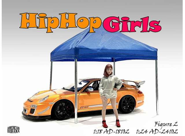 Figurina Hip Hop Girls figure #2 1:18 American Diorama