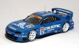 Macheta auto Nissan Skyline GTR R33 JGTC #12 Calsonic (1998) 1:43 Ebbro