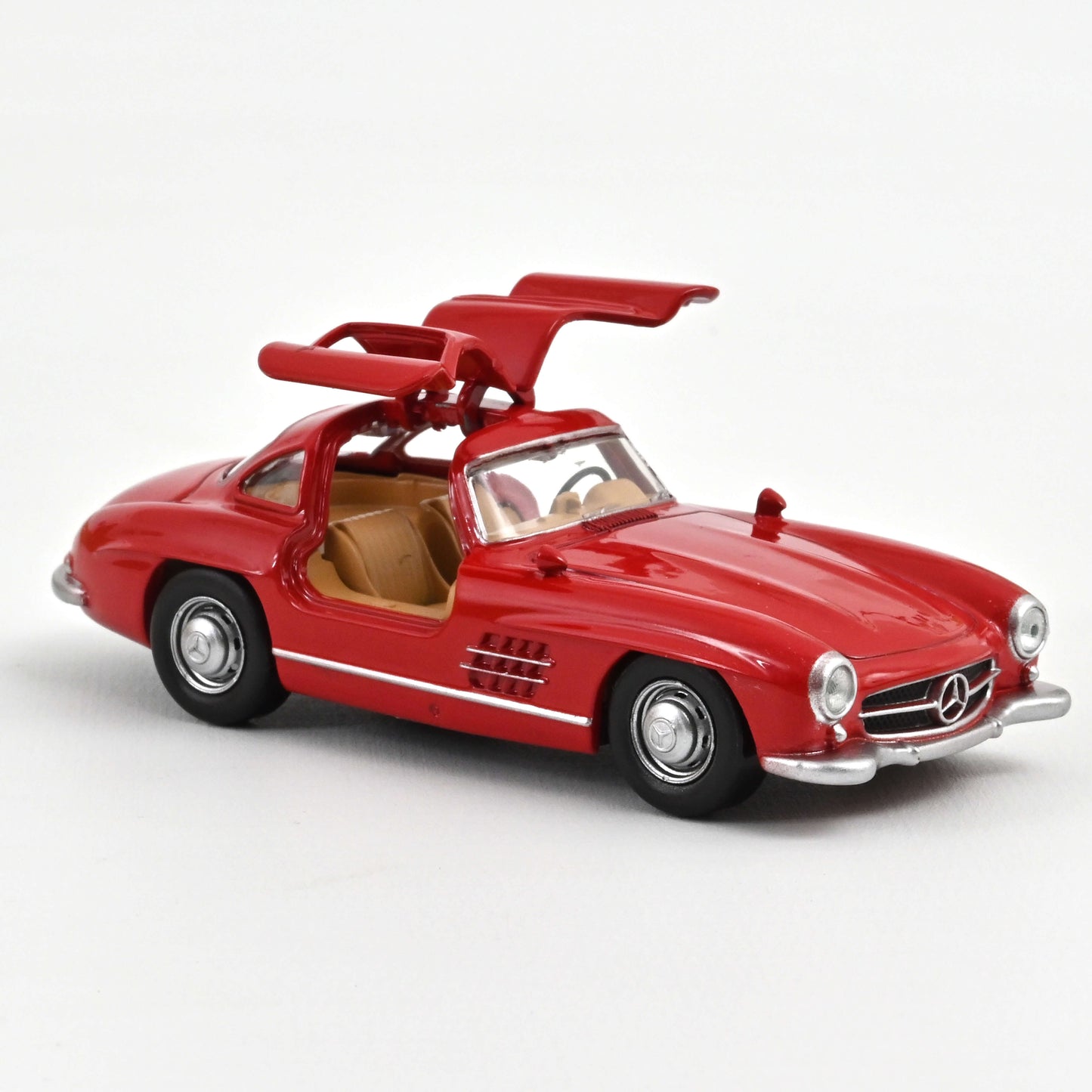 Macheta auto Mercedes-Benz 300 SL 1954 Fire engine Red Jet-car 1:43 Norev