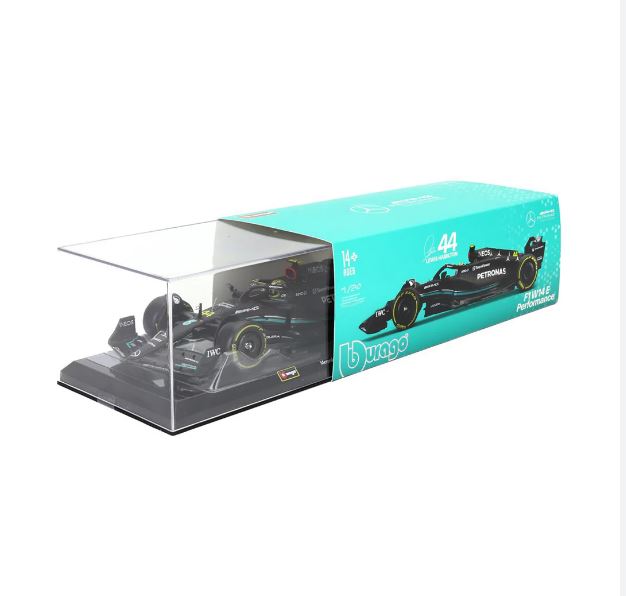 Macheta auto Mercedes AMG W14 E Perf Petronas F1 L. Hamilton (2023) 1:24 Bburago Signature
