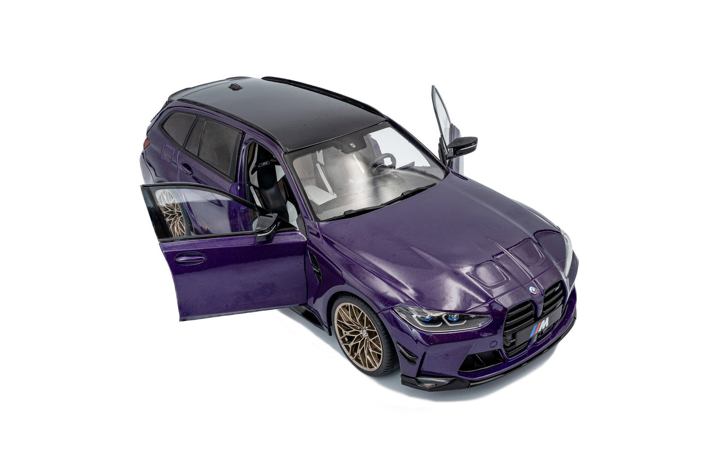 Model car BMW M3 Touring with Performance Parts – Twilight Purple Pearl Metallic – 2024 1:18 Solido