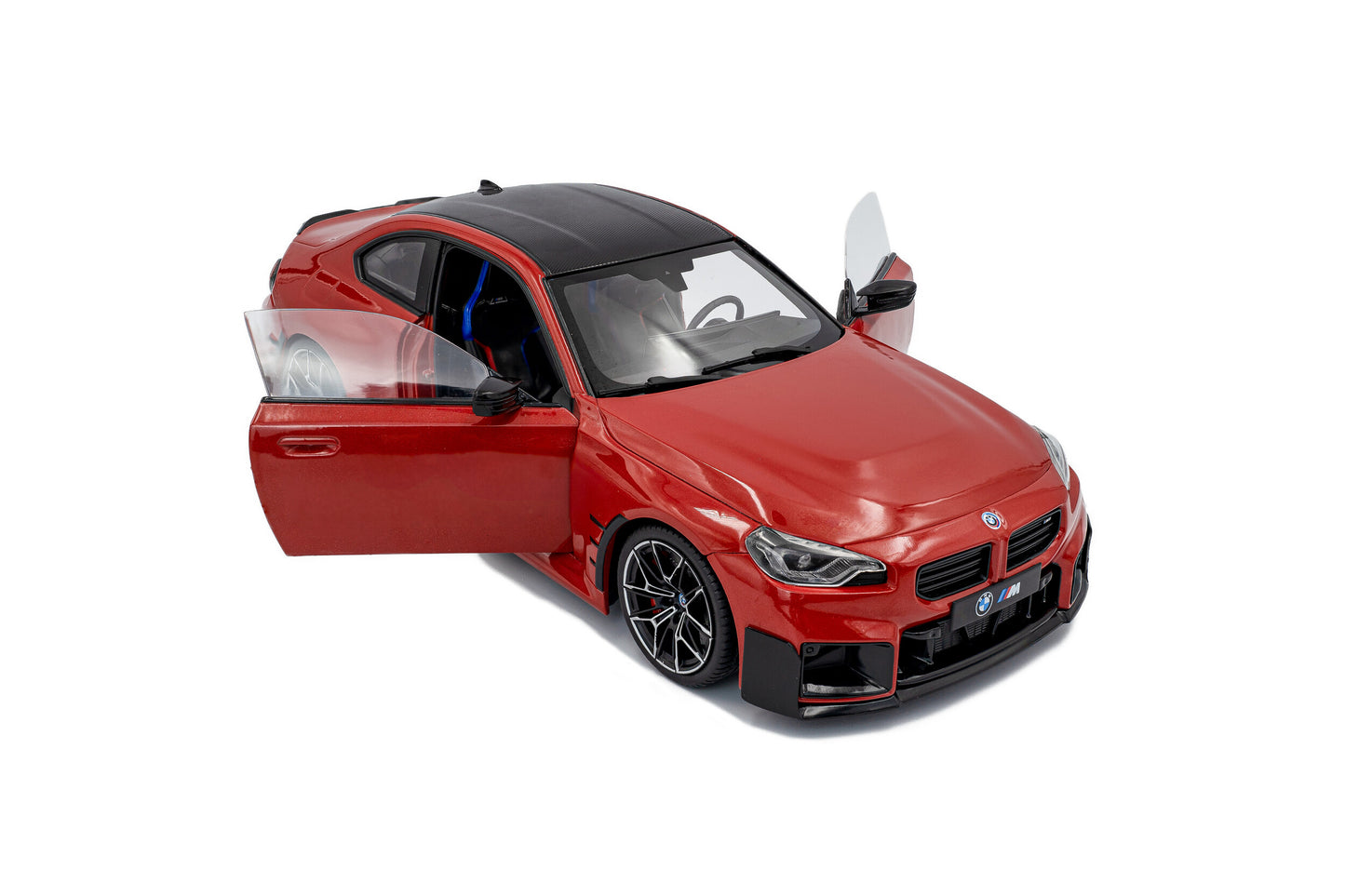Model car BMW M2 PERFORMANCE PARTS – Toronto Red Metallic – 2024 1:18 Solido