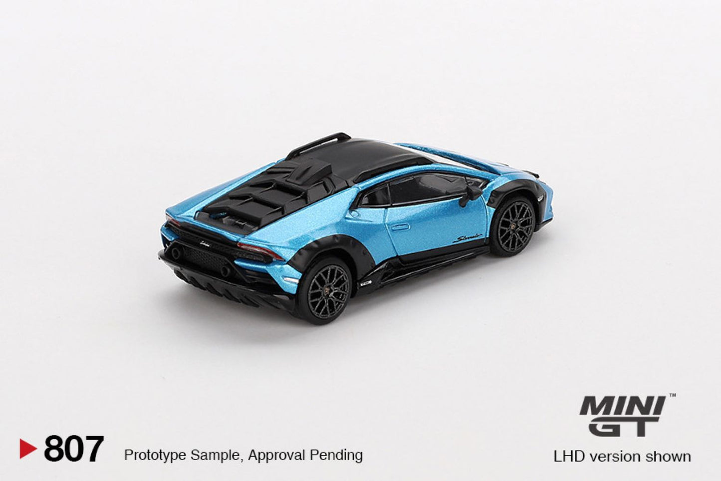 Macheta auto Lamborghini Huracan Sterrato Blu Aegir 2024 (LHD) 1:64 MIniGT