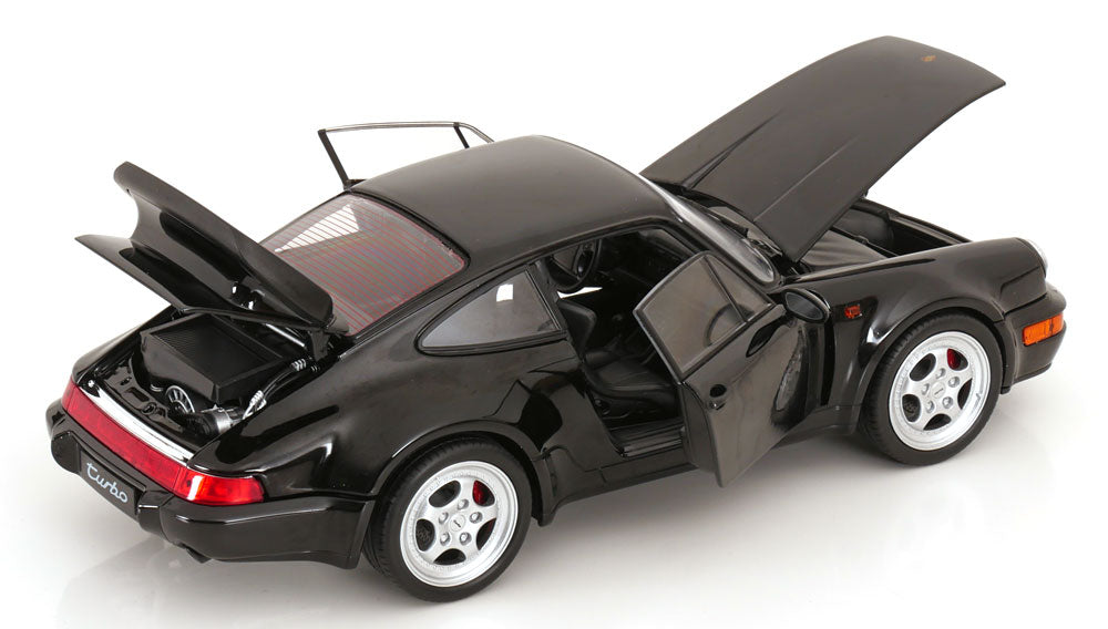 Macheta auto Porsche 911 (964) Turbo (1989) 1:18 Welly