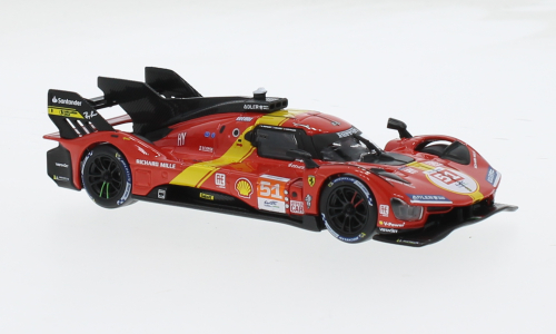 Macheta auto Ferrari 499P, 24h Le Mans, 2023, Ferrari AF Corse, #51 1:43 Bburago Signature
