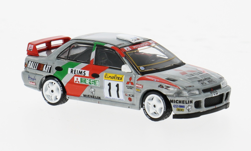 Macheta auto Mitsubishi Lancer Evolution II, 1995 1:64 Tarmac Works