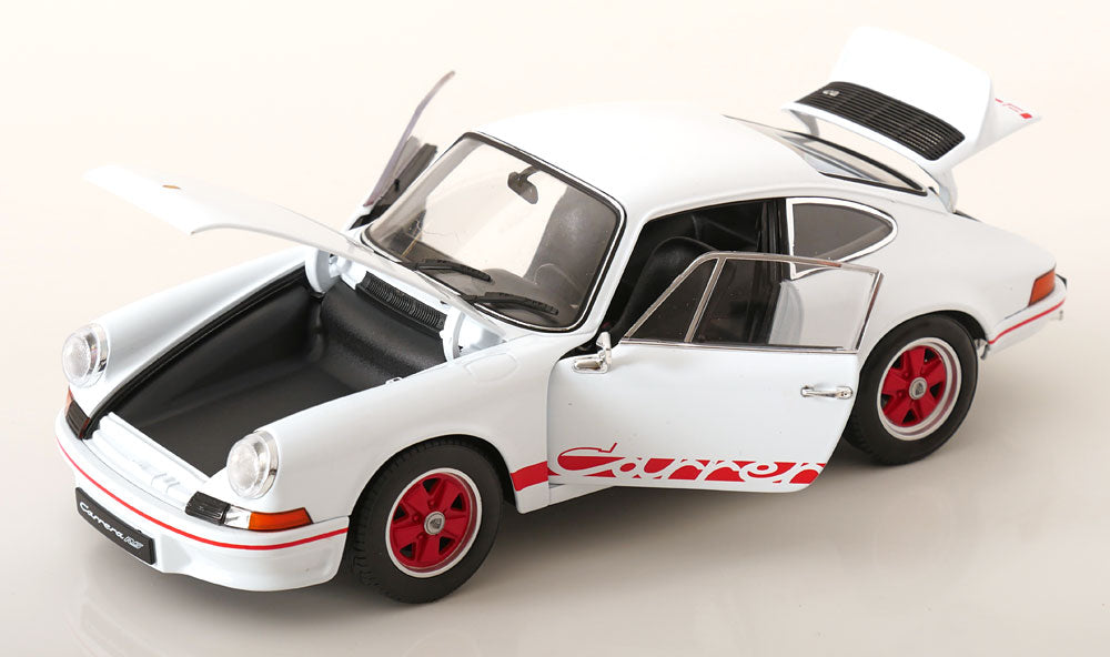 *Defecta Macheta auto Porsche 911 Carrera RS 2.7 (1973) 1:18 Welly *Defecta