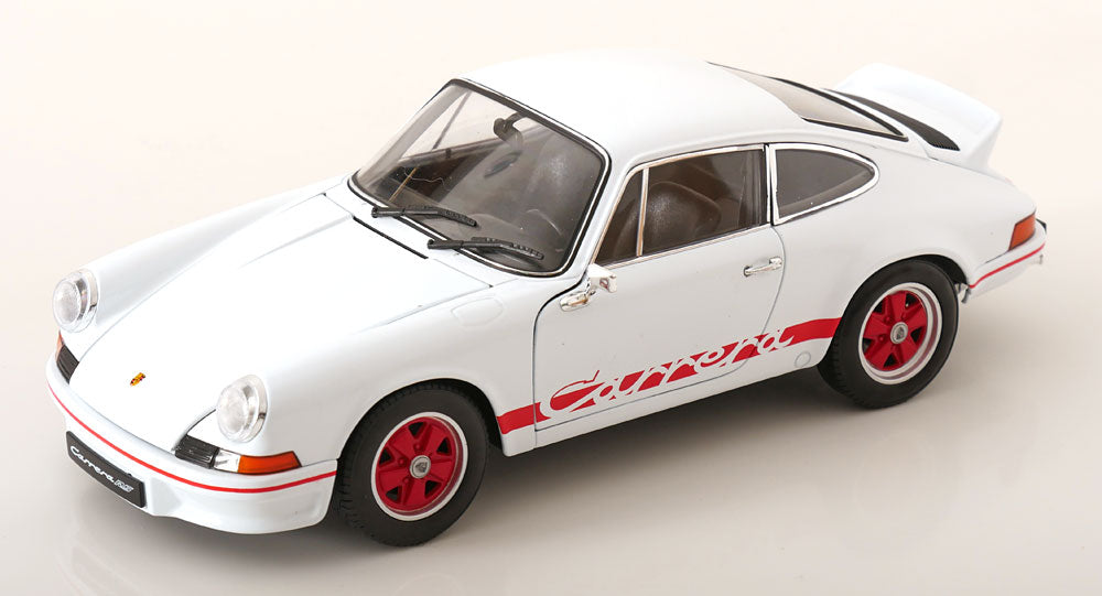 *Defecta Macheta auto Porsche 911 Carrera RS 2.7 (1973) 1:18 Welly *Defecta