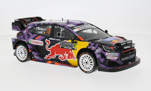 Macheta auto Ford Puma Rally1, WRC, Rally Monte Carlo, 2025, #55, J.McErLean/E.Treacy, 1:18 IXO