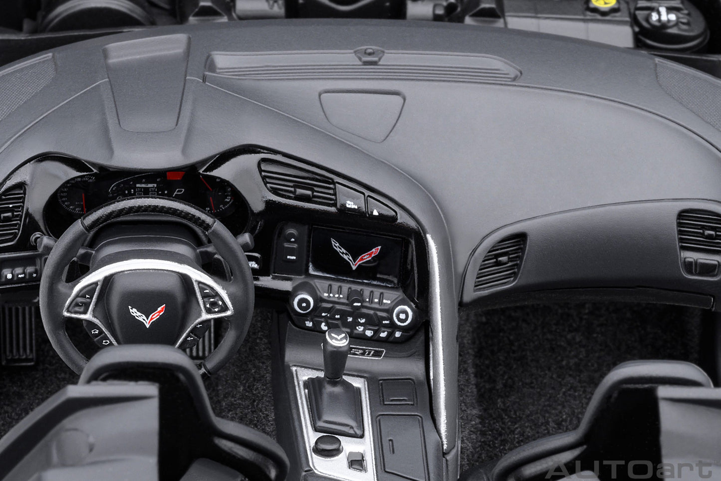 Macheta auto Chevrolet Corvette C7 ZR1 (2019) 1:18 AutoArt