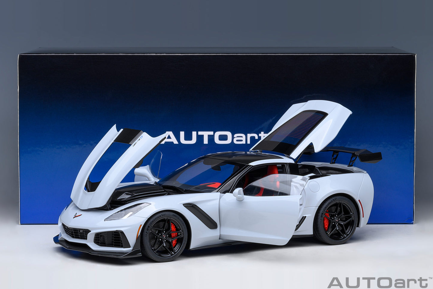 Macheta auto Chevrolet Corvette C7 ZR1 (2019) 1:18 AutoArt