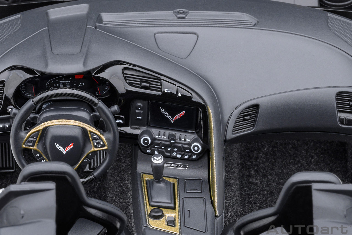 Macheta auto Chevrolet Corvette C7 ZR1 (2019) 1:18 AutoArt
