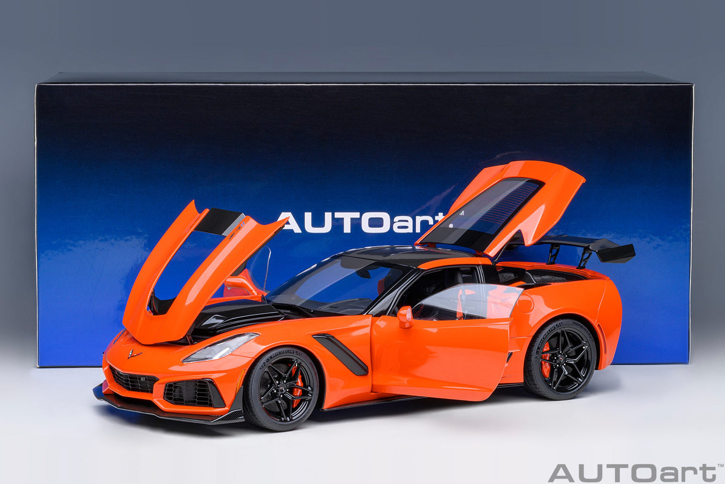 Macheta auto Chevrolet Corvette C7 ZR1 (2019) 1:18 AutoArt