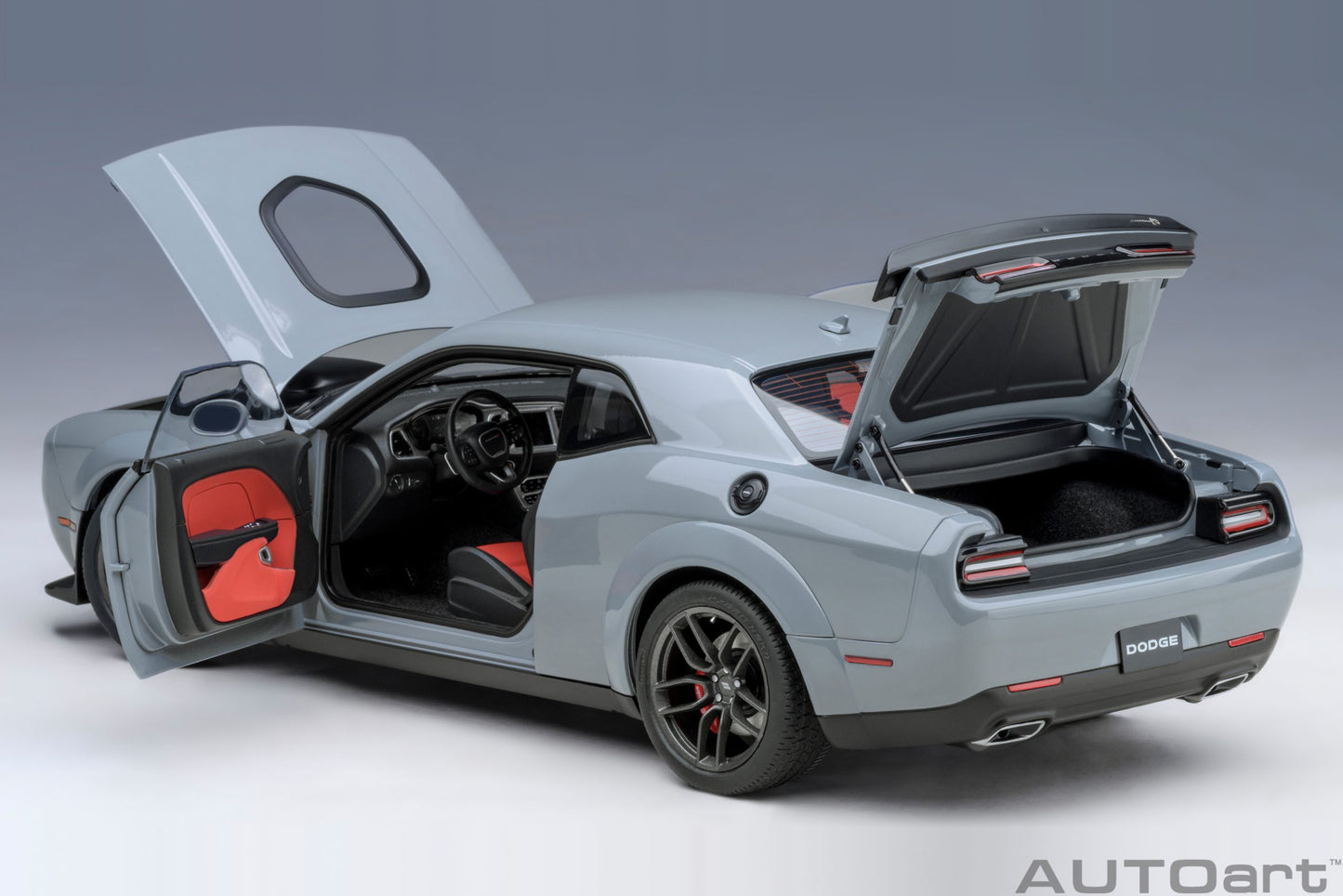 Macheta auto Dodge Challenger RT Scat Pack Shaker Widebody 2022 (2022) 1:18 AutoArt