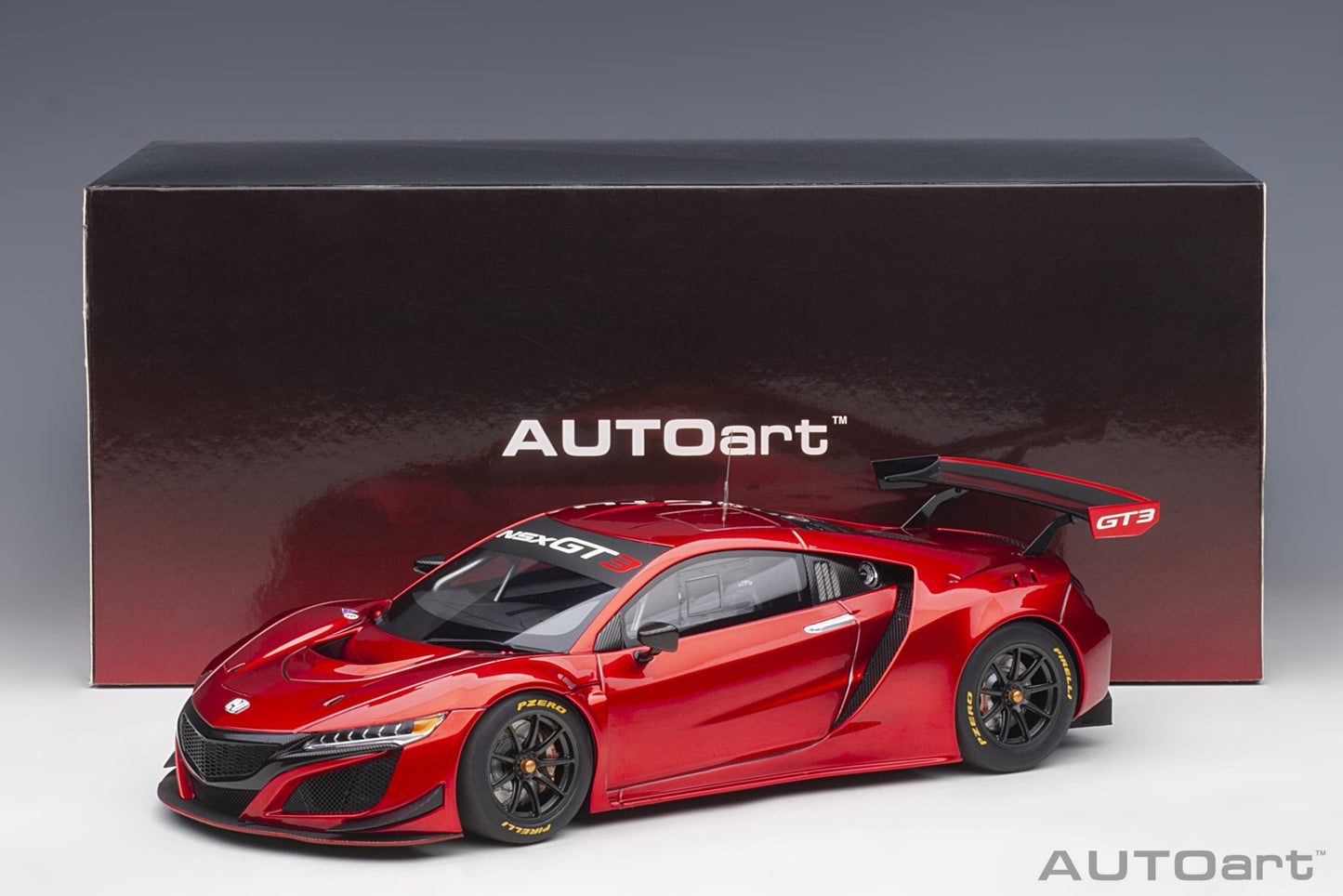Honda NSX GT3 2018 1:18 AutoArt model car