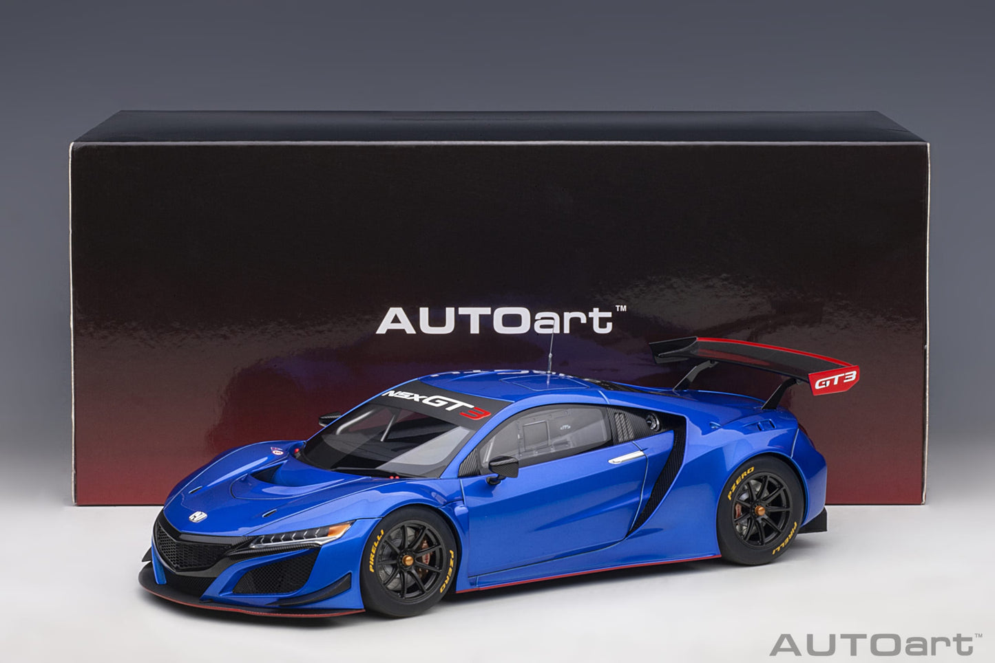 Honda NSX GT3 2018 1:18 AutoArt model car