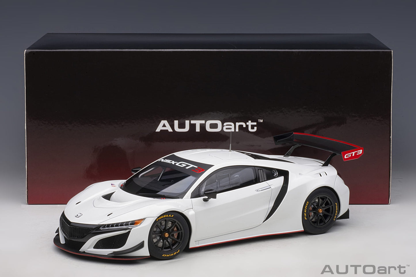 Honda NSX GT3 2018 1:18 AutoArt model car